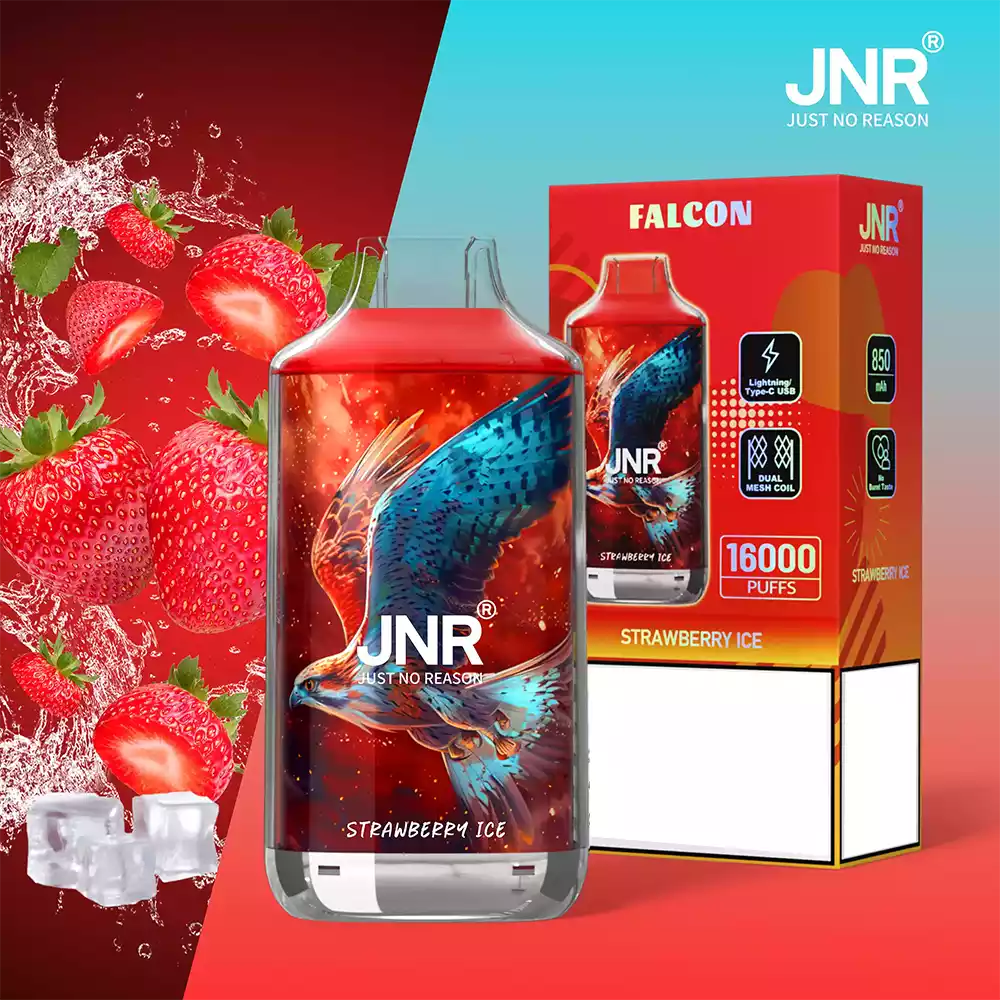 Jnr Vape 16K Vape Crystal Vape Strawberry Ice