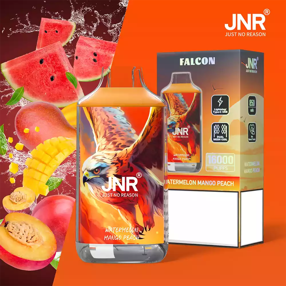 Jnr Vape 16K Vape Crystal Vape Watermelon Mango Peach
