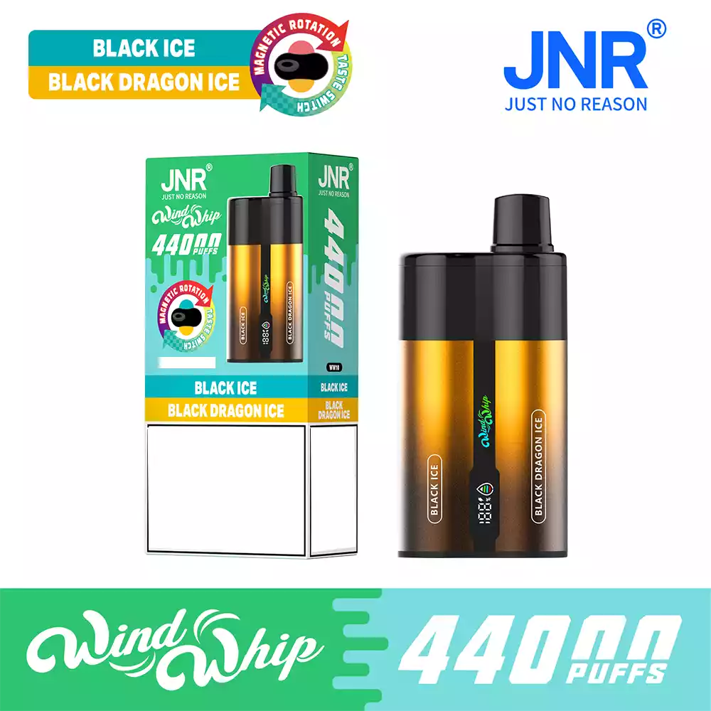 Jnr Vape 2 in 1 44K Vape Black Ice & Black Dragon Ice