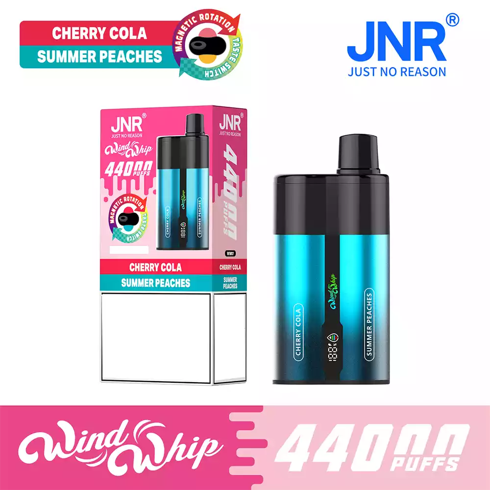 Jnr Vape 2 in 1 44K Vape Cherry Cola & Summer Peaches