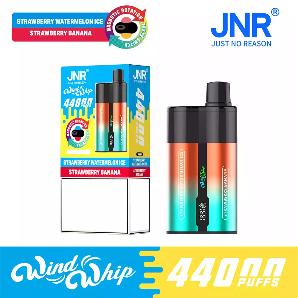 Jnr Vape 2 in 1 44K Vape Strawberry Watermelon Ice & Strawberry Banana