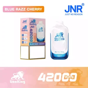 Jnr Vape 42K Vape Rechargeable Vape Blue Razz Cherry