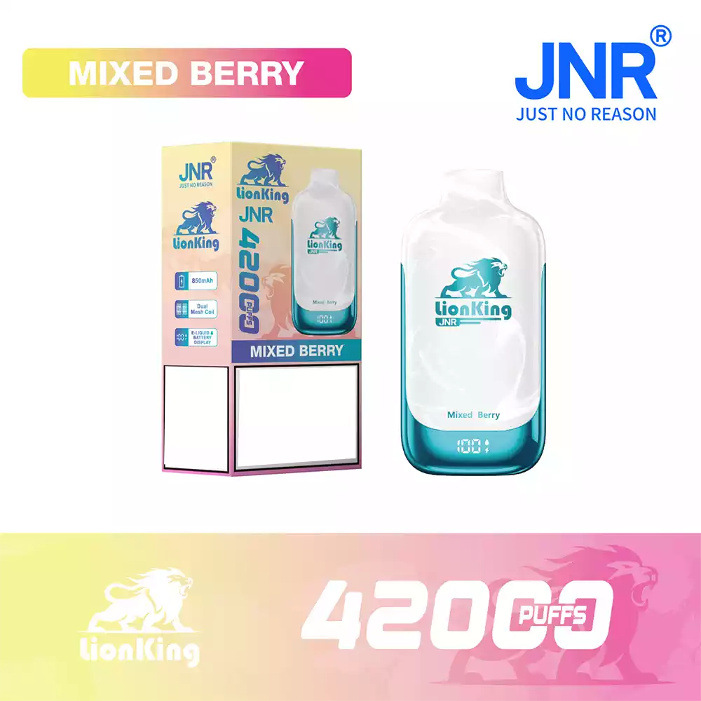 Jnr Vape 42K Vape Rechargeable Vape Mixed Berry