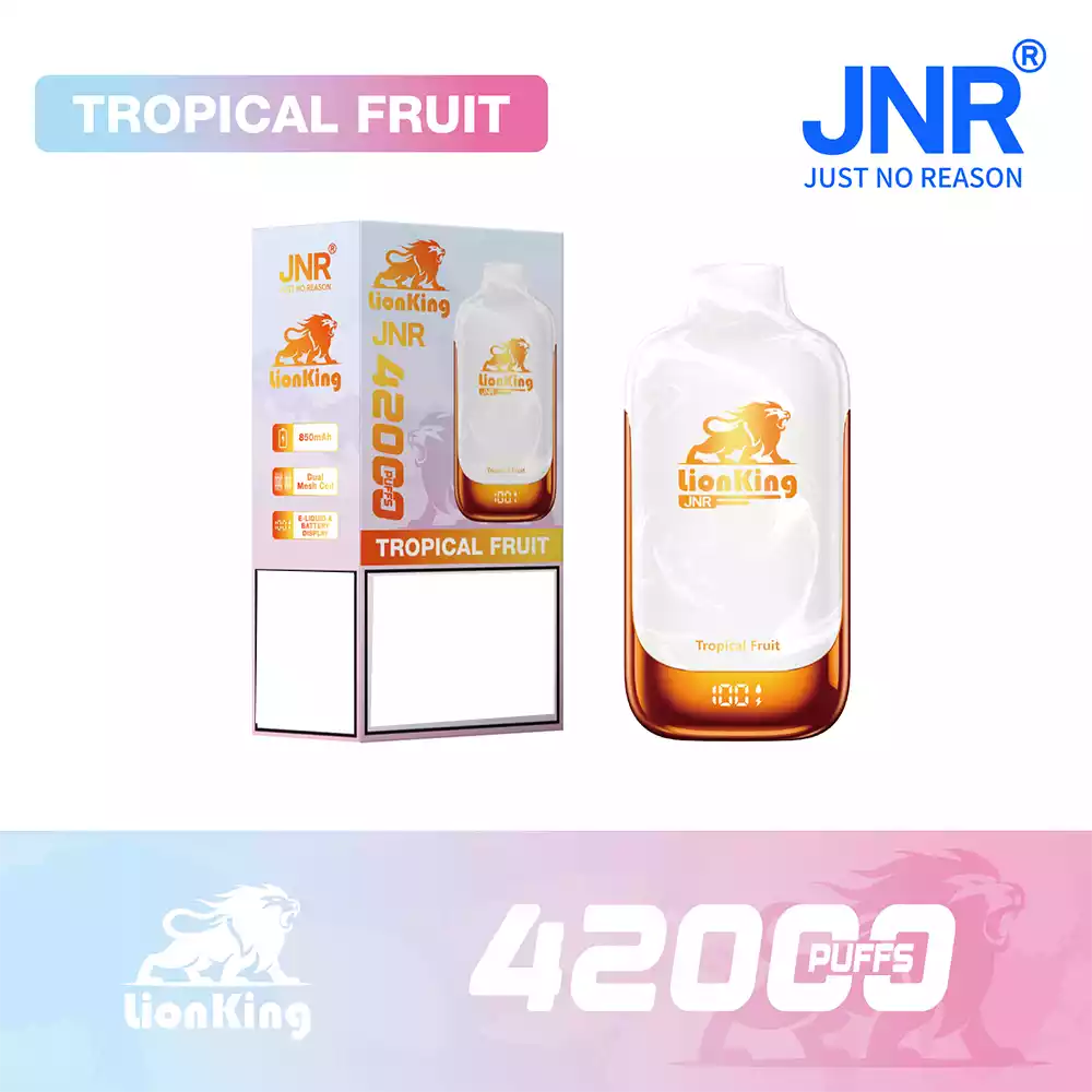 Jnr Vape 42K Vape Rechargeable Vape Tropical Fruit