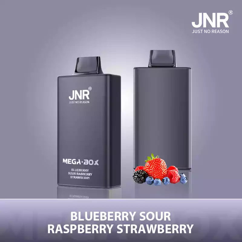 Jnr Vape 50K Puff Dual Mesh Vape Blueberry Sour Raspberry