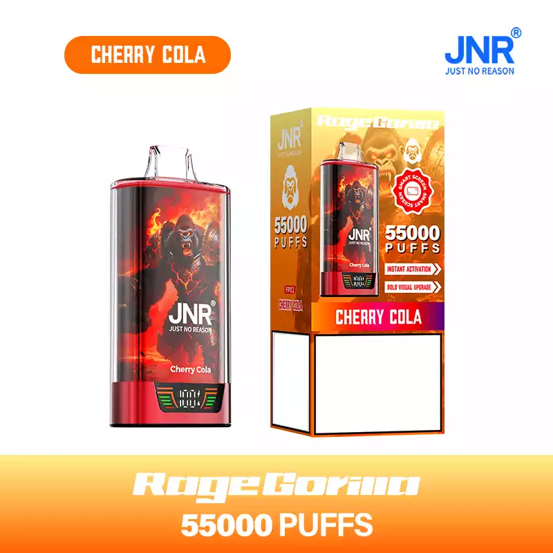 Jnr Vape 55k Puff Dual Mesh Vape Cherry Cola