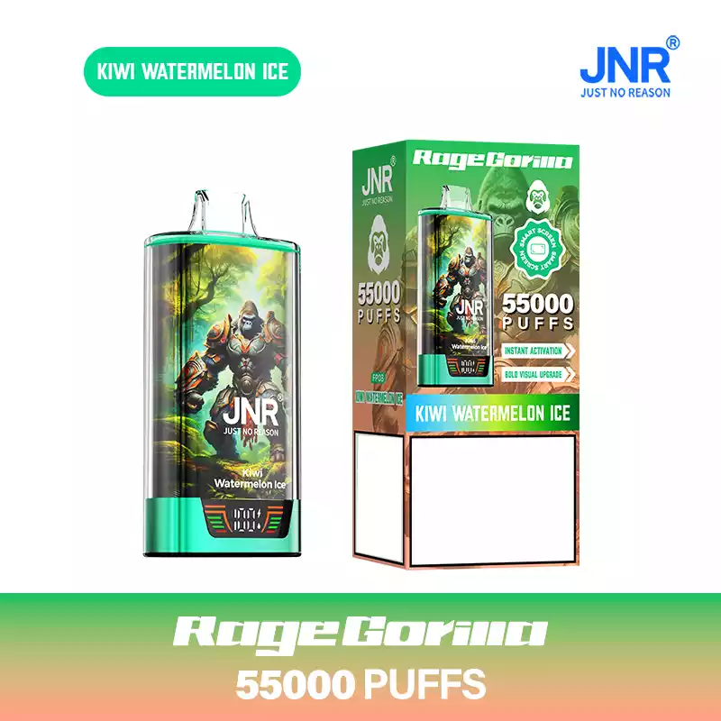 Jnr Vape 55k Puff Dual Mesh Vape Kiwi Watermelon Ice