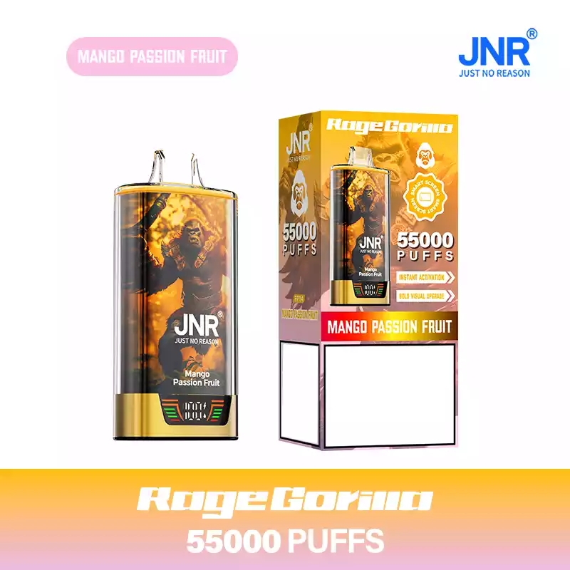 Jnr Vape 55k Puff Dual Mesh Vape Mango Passion Fruit