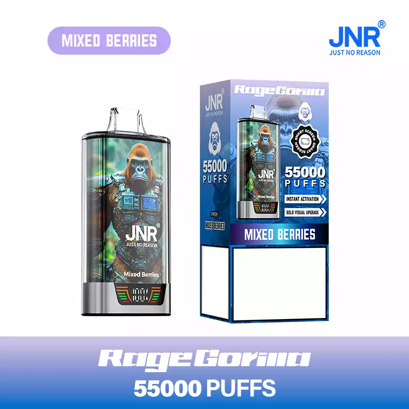 Jnr Vape 55k Puff Dual Mesh Vape Mixed Berries