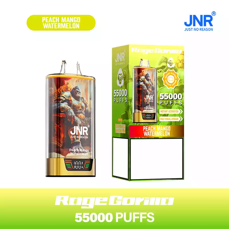 Jnr Vape 55k Puff Dual Mesh Vape Peach Mango Watermelon