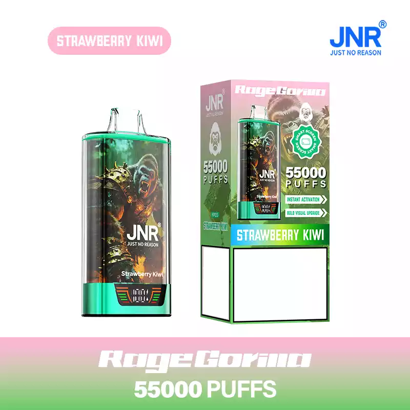 Jnr Vape 55k Puff Dual Mesh Vape Strawberry Kiwi
