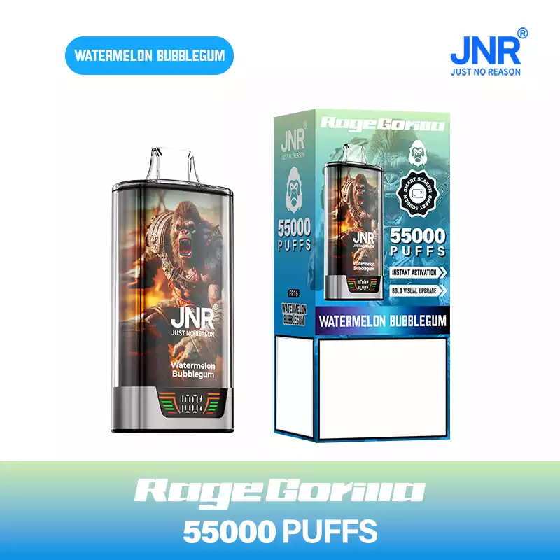 Jnr Vape 55k Puff Dual Mesh Vape Watermelon Bubblegum