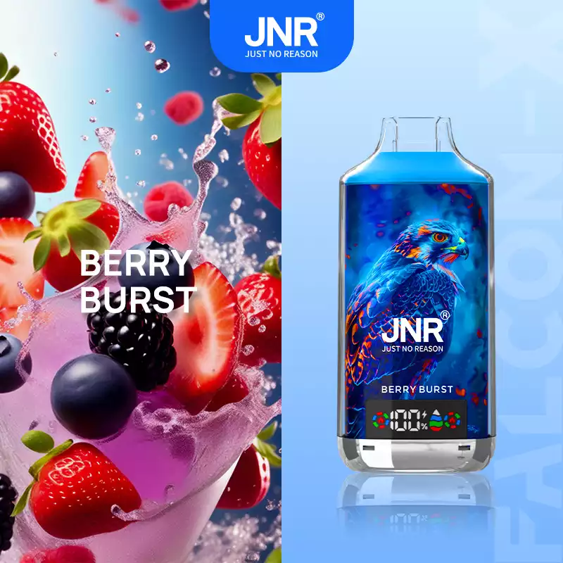 Jnr Vape Puff 18K Dual Mesh Vape Berry Burst