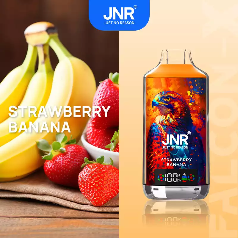 Jnr Vape Puff 18K Dual Mesh Vape Strawberry Banana