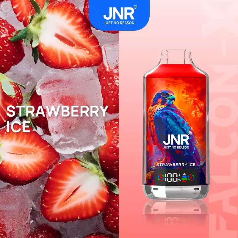 Jnr Vape Puff 18K Dual Mesh Vape Strawberry Ice