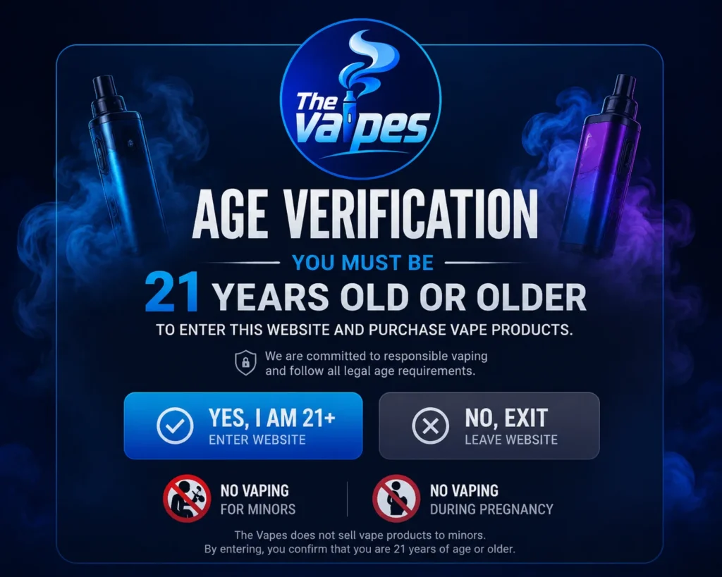 The Vapes Age Policy