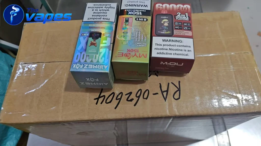 The-Vapes Order Packing and Shipping