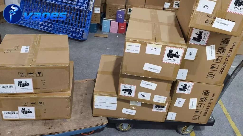 The Vapes Ready for dispatch