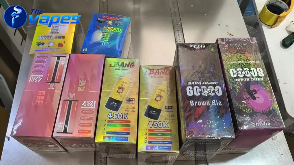 The Vapes by Bang Leader Vape 450K Order Packing and Shipping