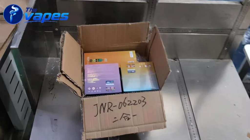 The Vapes by JNR Vape Order Packing and Shipping