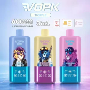 Vopk Vape 60K Puff 3 In 1 Vape