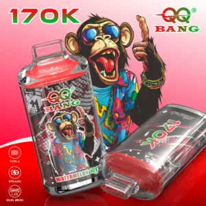 QQ Bang Vape 170K Puff Monkey Vape Watermelon Ice
