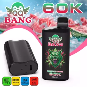 QQ Bang Vape 60K Puff Rechargeable Vape Watermelon Ice